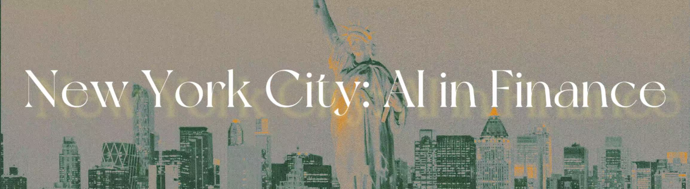 New York City: AI in Finance